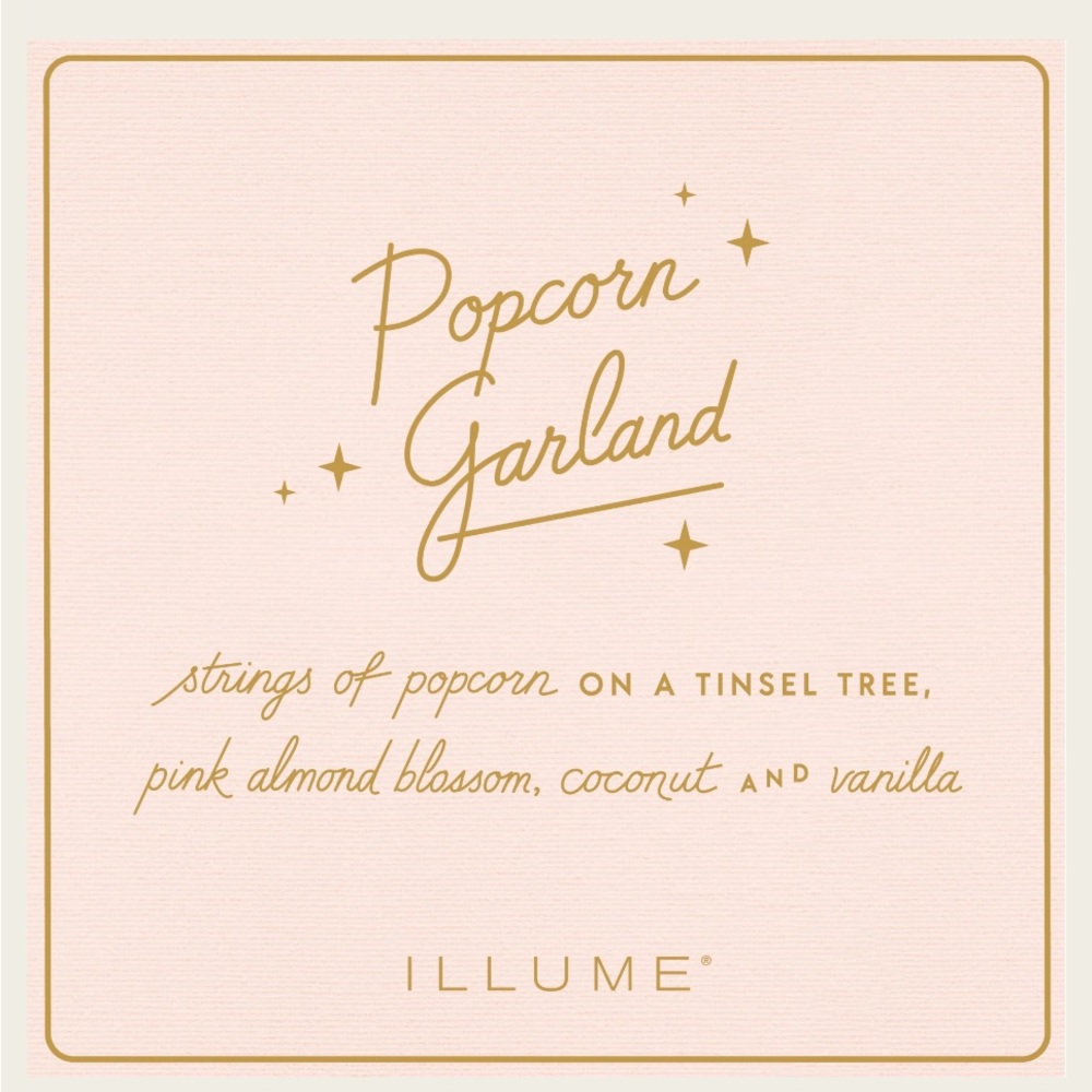 Illume Memories of Popcorn Garland 9.5 oz - Picture 3 of 3